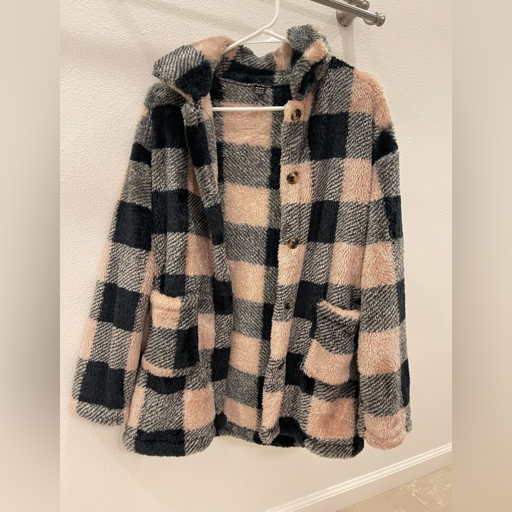 Fuzzy cozy Shacket